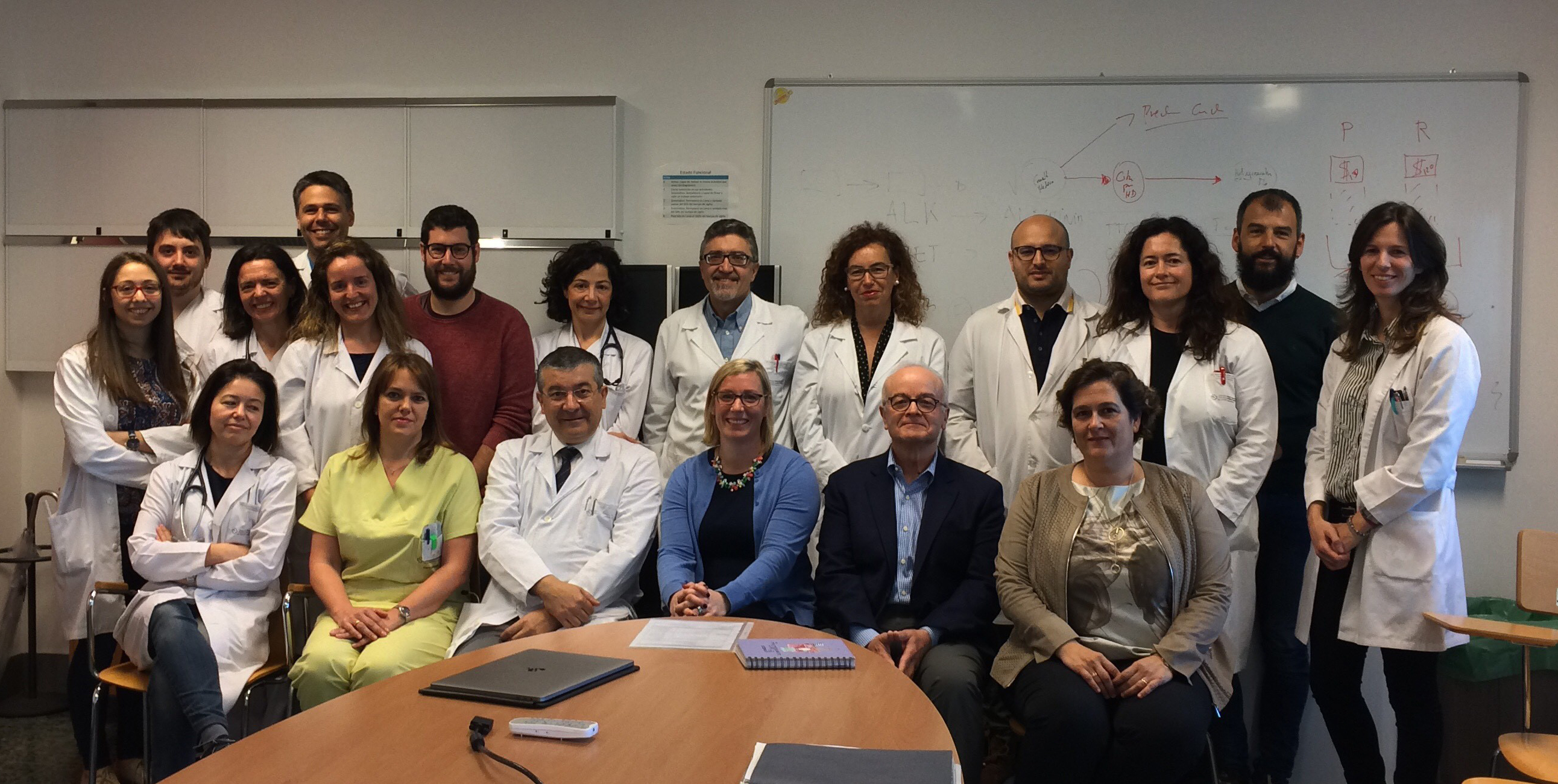 Representantes de la Sociedad Americana de Oncología visitan el CHUS Representantes de la Sociedad Americana de Oncología visitan el CHUS